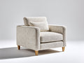 Poltrona-Tessuto-92x86x82 cm-Beige-Stile moderno contemporaneo